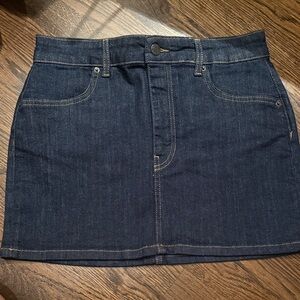 Denim Mini Skirt
